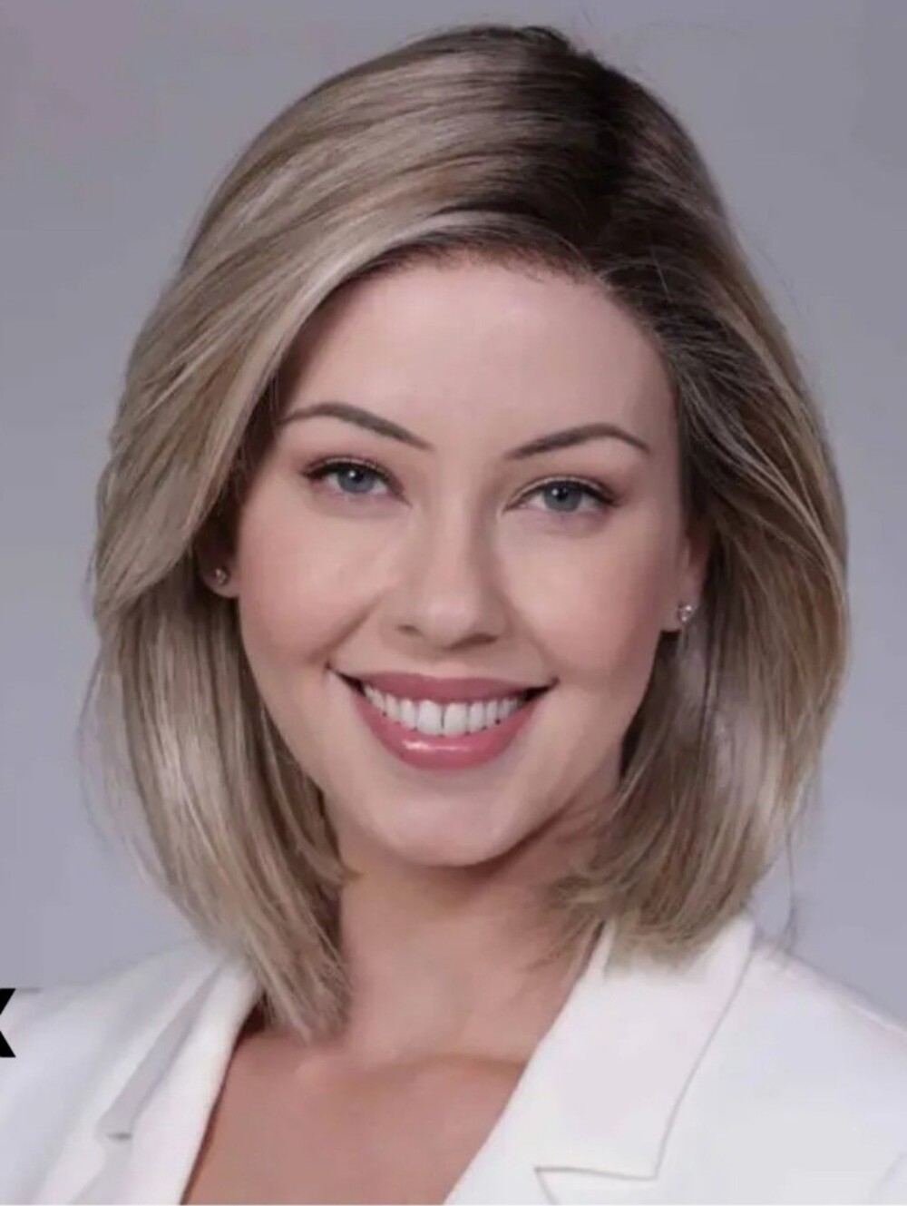 Belle TRESS, CARDIFF , Carmel Blonde ROOTED Bob Wig - Women's Synthetic Hair